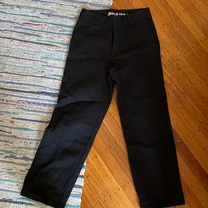DICKIES Roll Cuff Crop Pants